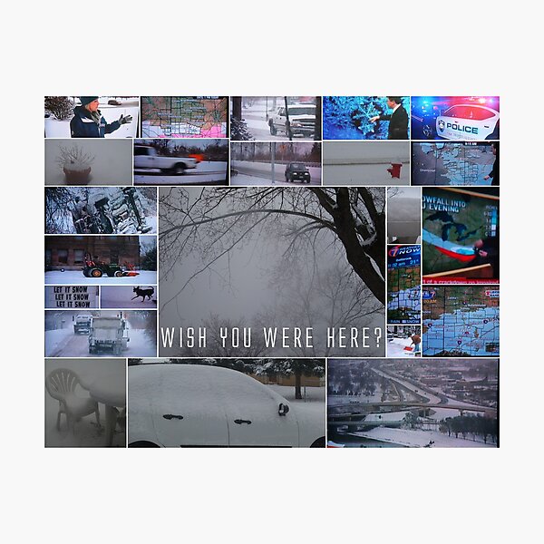 Wish You Were Here? Photographic Print