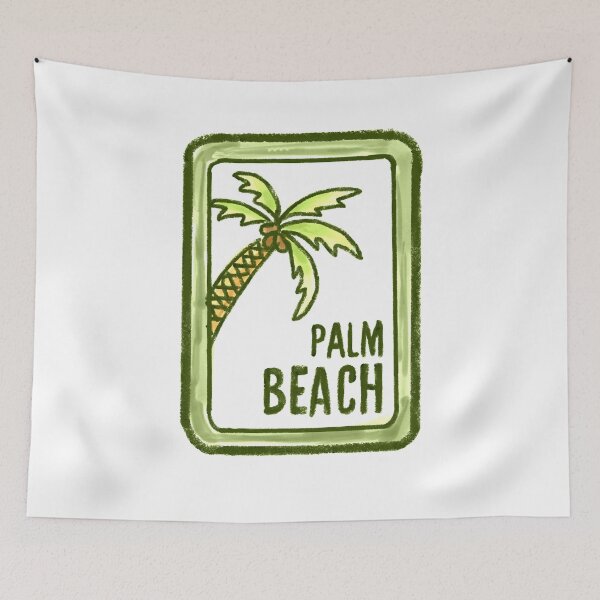 Item preview, Palm Beach designed and sold by bubbliciousart.
