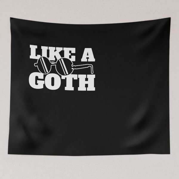 Item preview, Like A Goth funny Like a Boss Design designed and sold by Marco Oberhofer.
