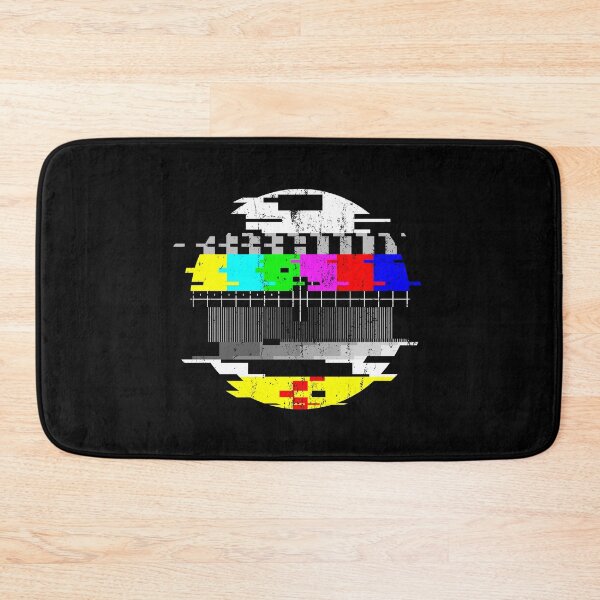 Item preview, Vintage Glitched TV Test Pattern Graphic designed and sold by MartineMeeka.