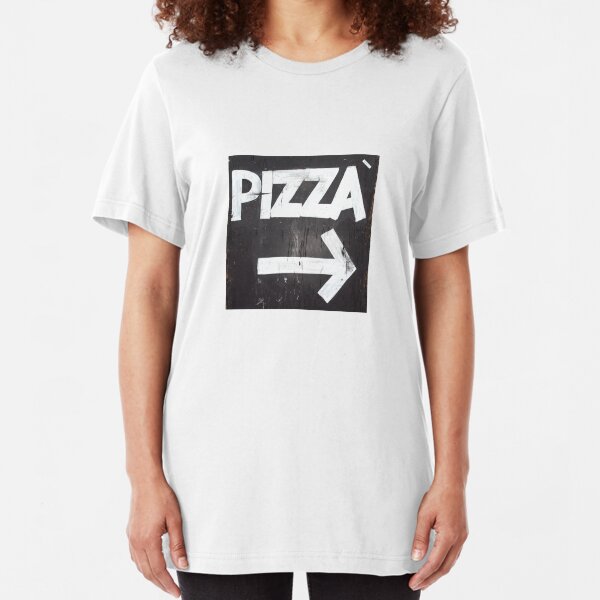 Pizza Slim Fit T-Shirt