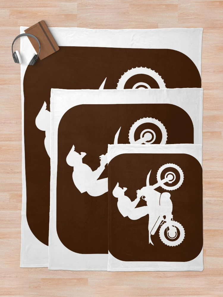 Thumbnail 5 of 6, Throw Blanket, Trail Rider Icon designed and sold by GrumpyDog.