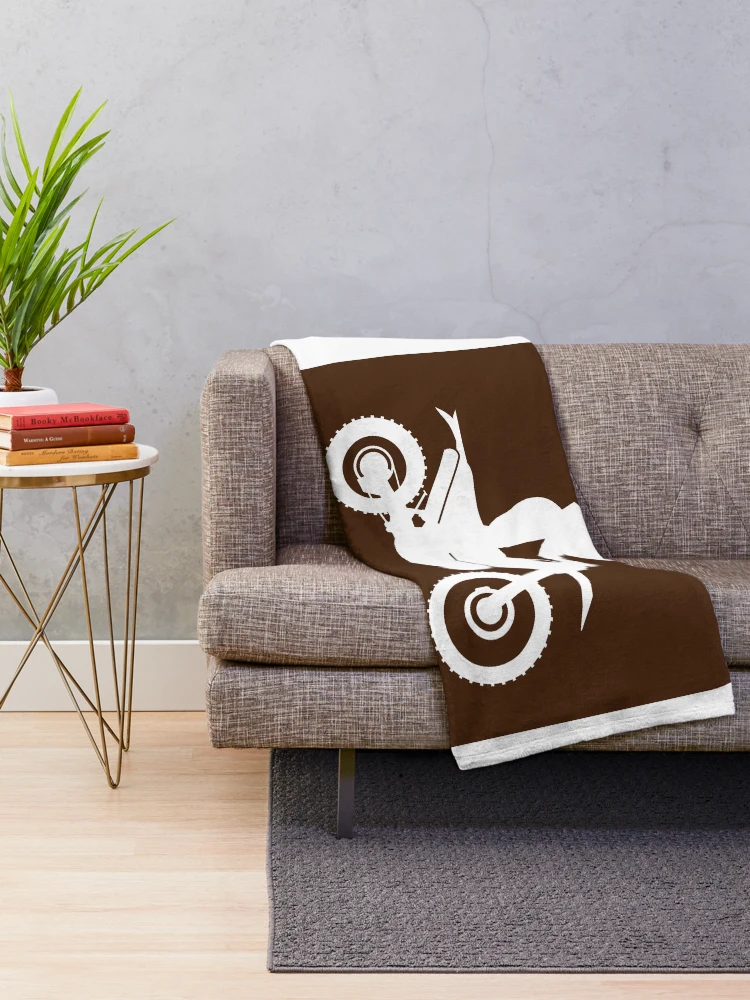 Thumbnail 2 of 6, Throw Blanket, Trail Rider Icon designed and sold by GrumpyDog.