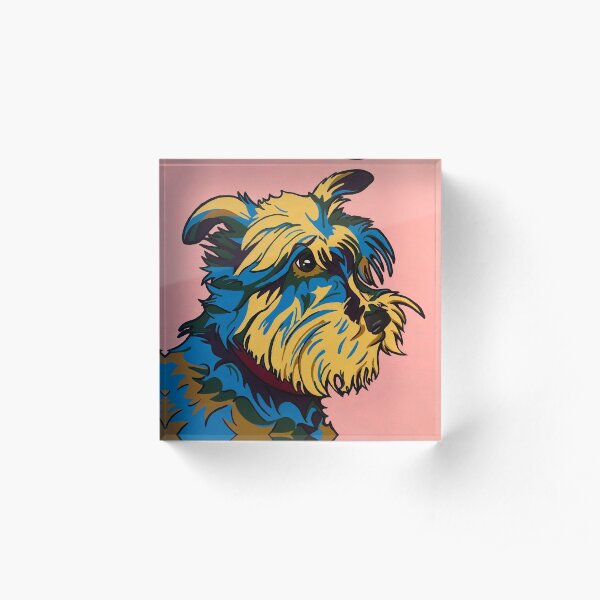Sammy the Schnauzer Acrylic Block