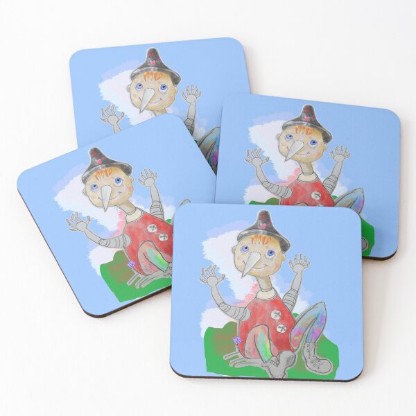 Item preview, Playing Wood PINOCCHIO (Original Drawing by ACCI) designed and sold by VanyssaGraphics.