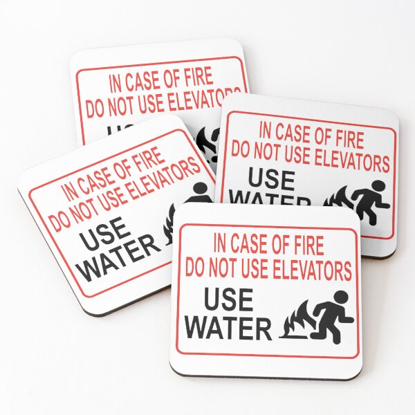 Item preview, Funny Fire Warning designed and sold by Rott515.