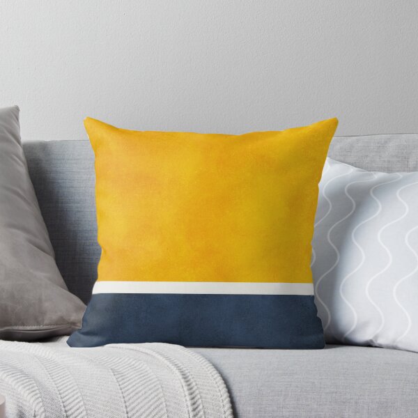 Item preview, Mid Century Minimal Abstract - Blue and Yellow designed and sold by Blue-Banana.