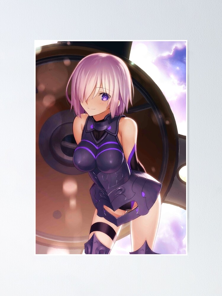 Fate Grand Order Mash Kyrielight Shielder Poster For Sale By Wabobabo Redbubble 1502