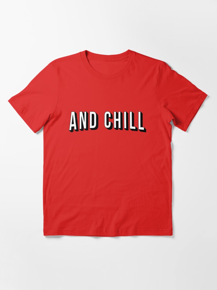 Thumbnail 3 von 7, Essential T-Shirt, Und Chill designt und verkauft von DavidHedgehog.