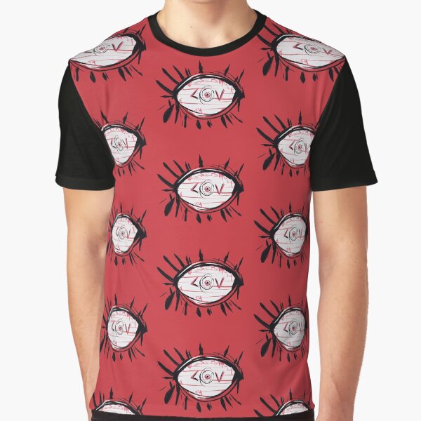 C.O.V Eye pattern Graphic T-Shirt