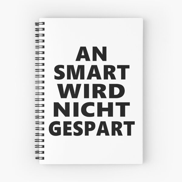 Item preview, An Smart Wird Nicht Gespart - Schriftzug designed and sold by Dator.