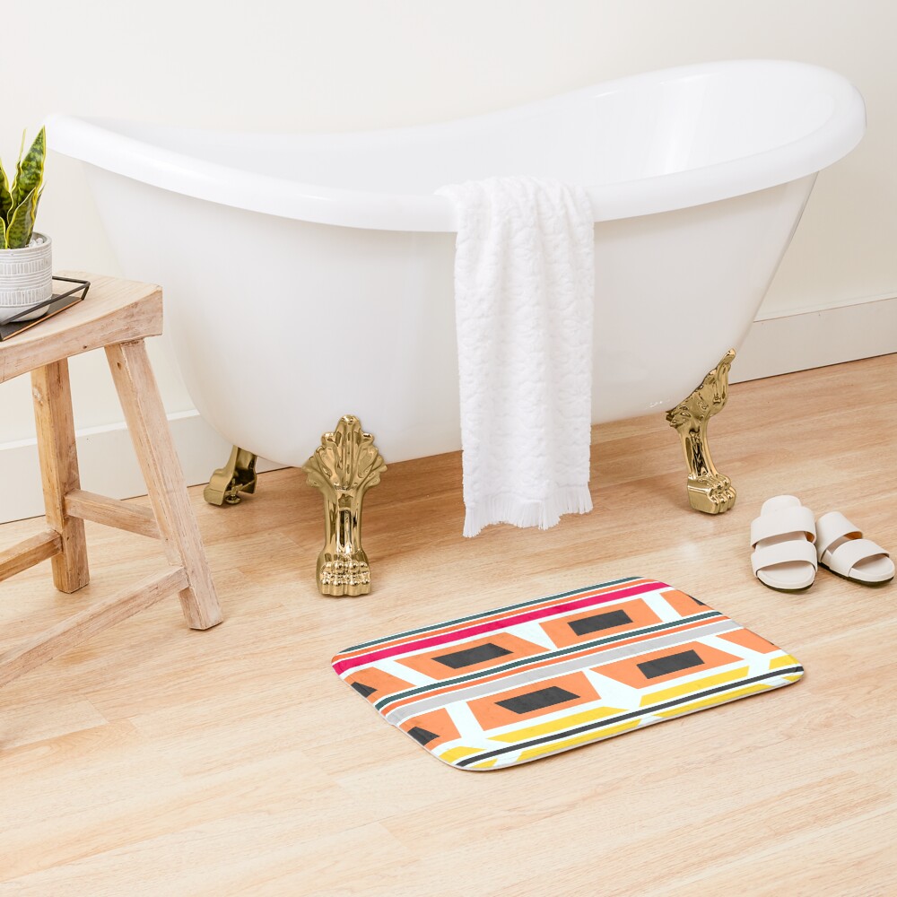 Item preview, Bath Mat designed and sold by CocosAbstract.