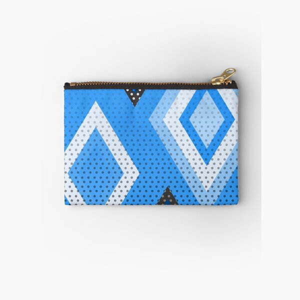 Aperçu de l'œuvre Diamonds en bleu créée et vendue par CocosAbstract.