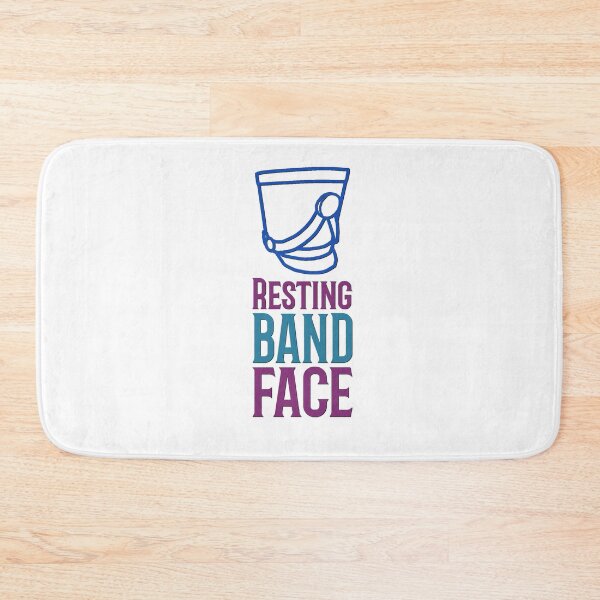 Item preview, Marching Band - Resting Band Face designed and sold by BandMomDesigns.