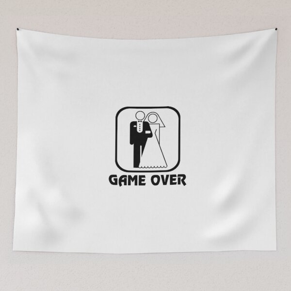 Item preview, Funny Wedding Game Over designed and sold by Rott515.