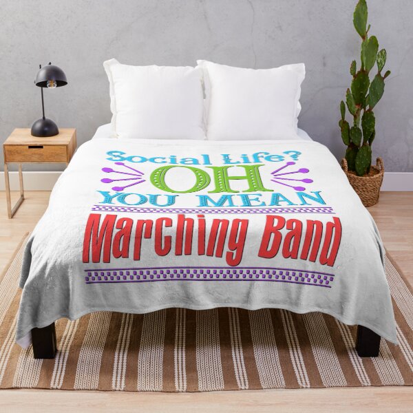 Item preview, Social Life? OH, You Mean Marching Band designed and sold by BandMomDesigns.