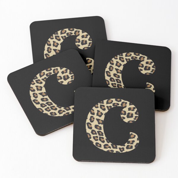 Item preview, Letter C Leopard Cheetah Monogram Initial designed and sold by SqueakyRicardo.