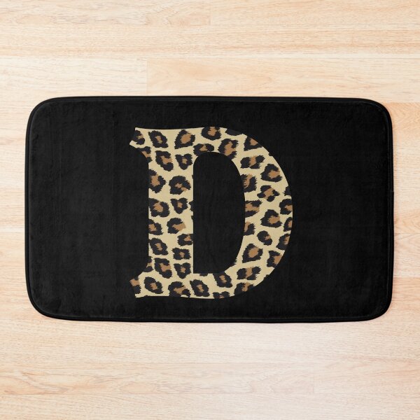 Item preview, Letter D Leopard Cheetah Monogram Initial designed and sold by SqueakyRicardo.