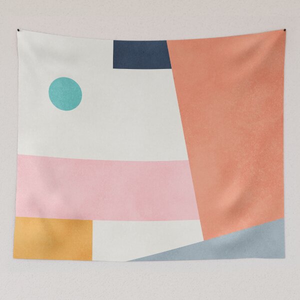Item preview, Mid Century Geometric Abstract designed and sold by Blue-Banana.