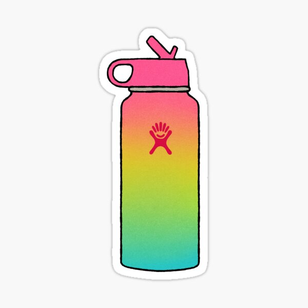 hydro flask shaved ice hawaiian rainbow