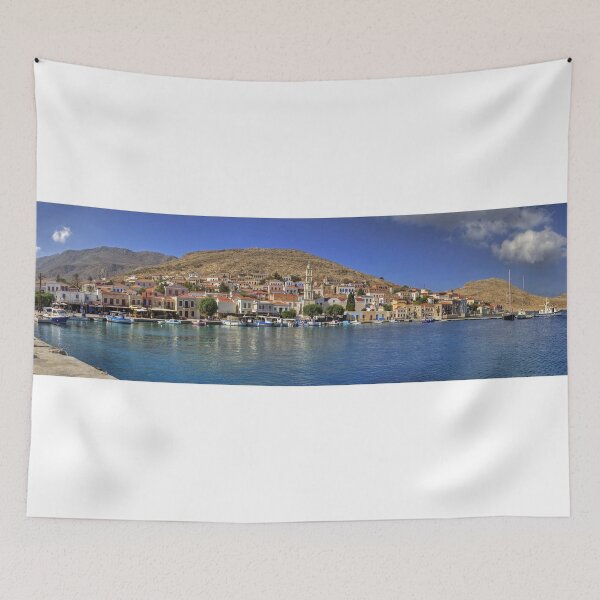 Artikelvorschau, Blick auf den Hafen von Chalki entworfen und verkauft von tomg.