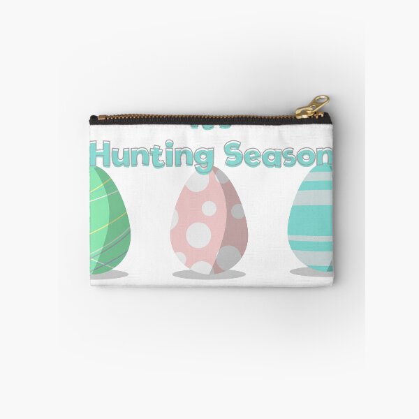 Item preview, Its Hunting Season - Easter Egg Pun in pastel colors  designed and sold by mkopka.