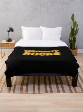 Virginity Rocks Throw Blanket