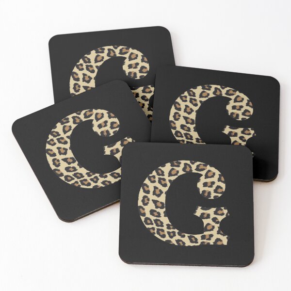 Item preview, Letter G Leopard Cheetah Monogram Initial designed and sold by SqueakyRicardo.