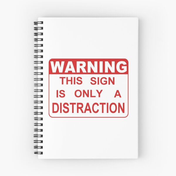 Item preview, Funny Warning Distraction Sign designed and sold by Rott515.