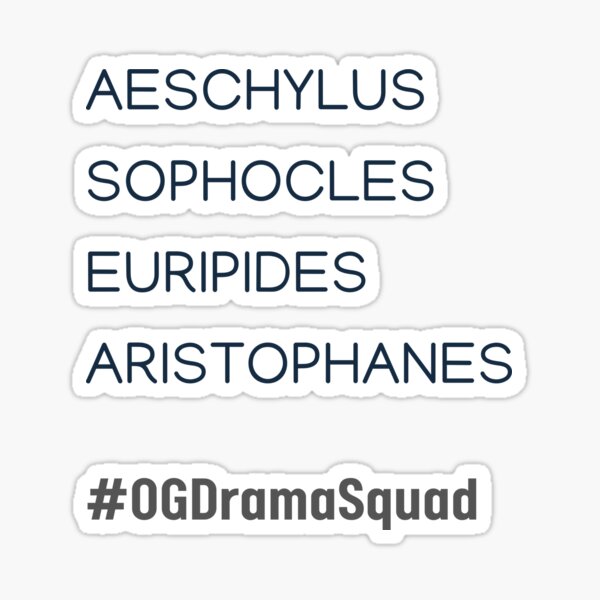 Original Drama Squad Sticker