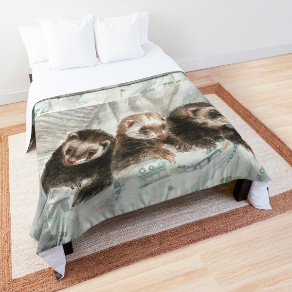 Lovely ferrets Colcha