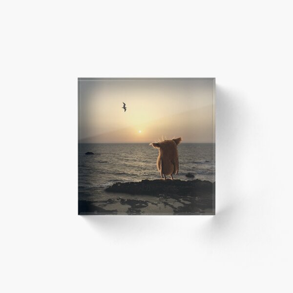Morocco Sunset Acrylic Block