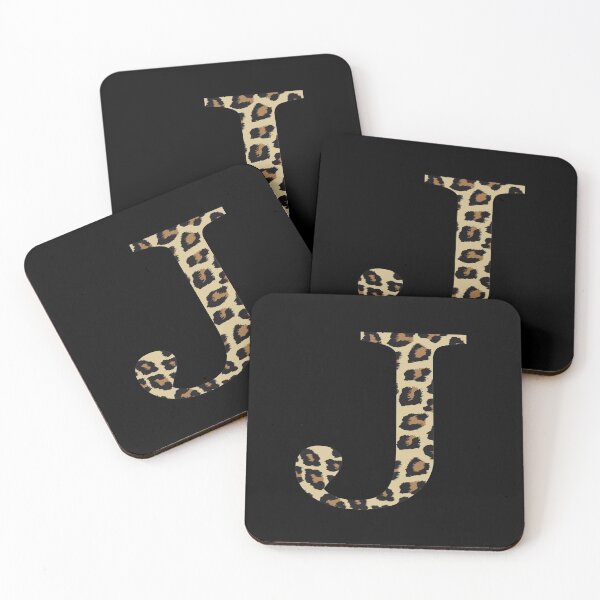 Item preview, Letter J Leopard Cheetah Monogram Initial designed and sold by SqueakyRicardo.