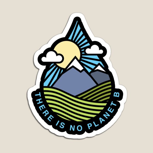 Item preview, There is No Planet B - Thick Lines designed and sold by MartineMeeka.