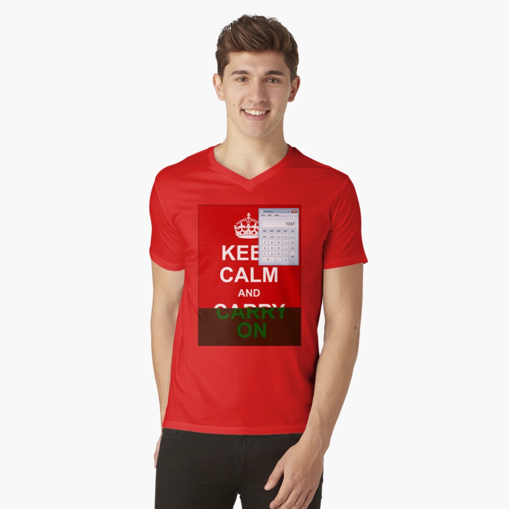 Vista previa del artículo con la obra «Camiseta de cuello en V», diseñado y vendido por Ange4771.
