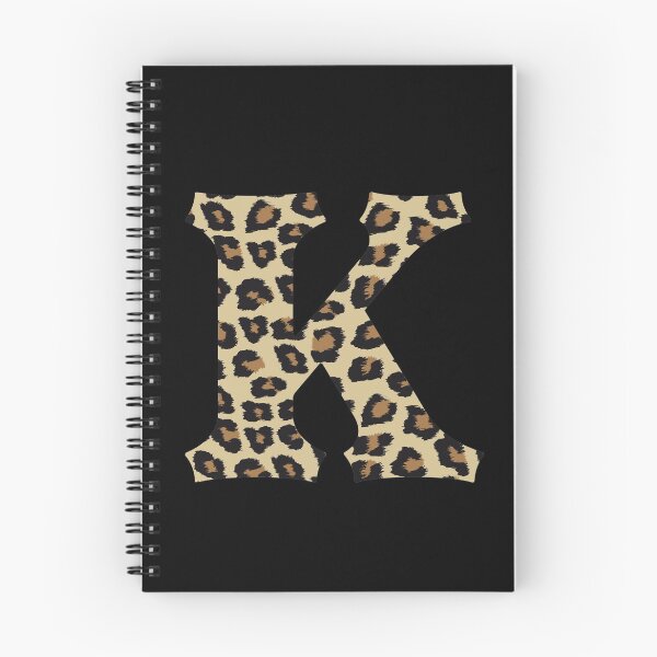 Item preview, Letter K Leopard Cheetah Monogram Initial designed and sold by SqueakyRicardo.