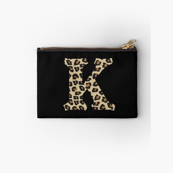 Item preview, Letter K Leopard Cheetah Monogram Initial designed and sold by SqueakyRicardo.