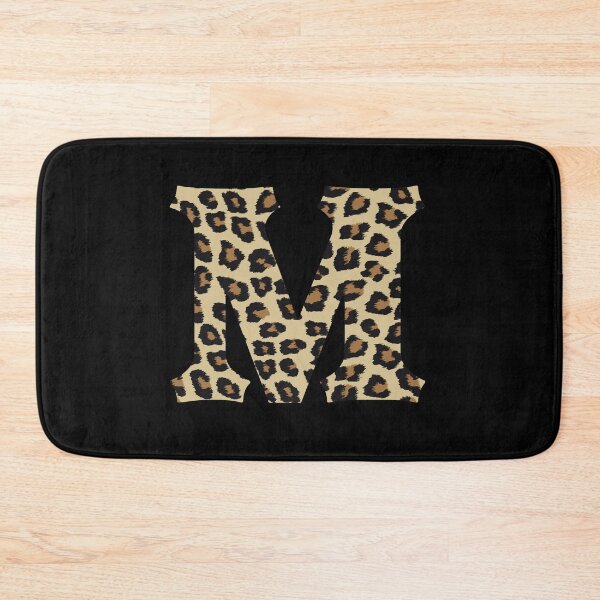 Item preview, Letter M Leopard Cheetah Monogram Initial designed and sold by SqueakyRicardo.