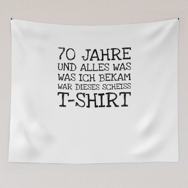 Item preview, 70 Jahre Und Alles Was Was Ich Bekam War Dieses Scheiss T-shirt designed and sold by The5thDesign.