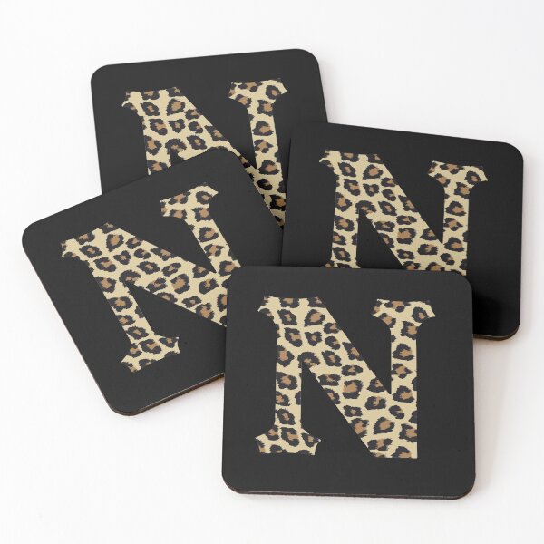 Item preview, Letter N Leopard Cheetah Monogram Initial designed and sold by SqueakyRicardo.