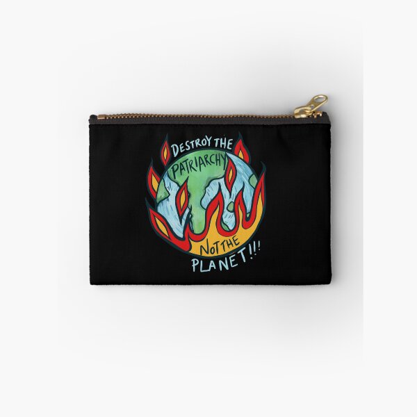 Item preview, Destroy the patriarchy not the planet designed and sold by FrictionMaxxing.