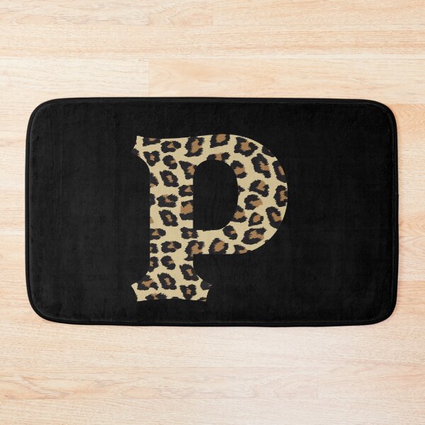 Item preview, Letter P Leopard Cheetah Monogram Initial designed and sold by SqueakyRicardo.