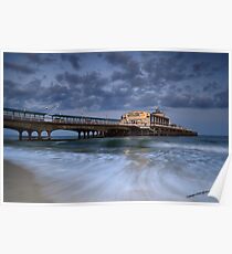 Pier at last light Poster