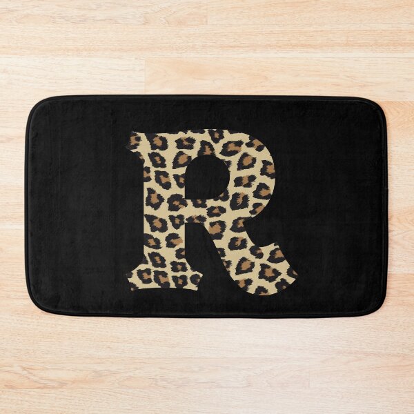 Item preview, Letter R Leopard Cheetah Monogram Initial designed and sold by SqueakyRicardo.