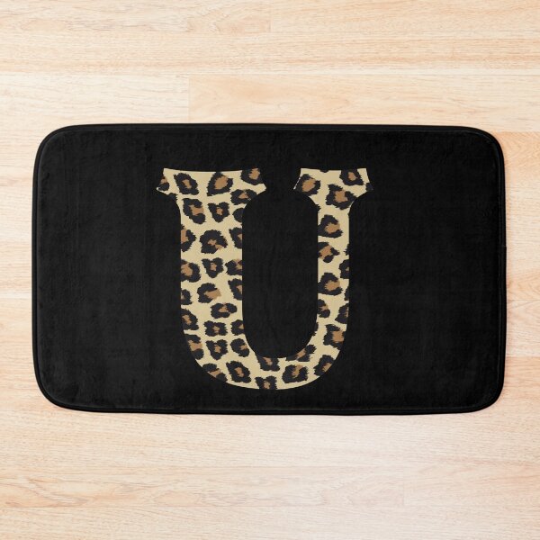 Item preview, Letter U Leopard Cheetah Monogram Initial designed and sold by SqueakyRicardo.