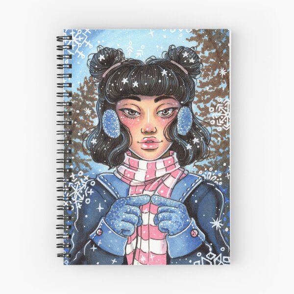 Aperçu de l'œuvre Hiver créée et vendue par CreativeCarrah.