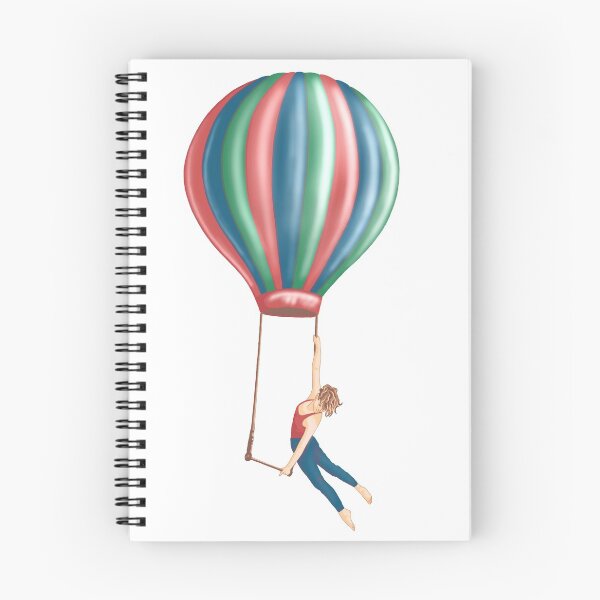 Item preview, Trapeze and balloon in the sky  designed and sold by DesignsbyMaeve.