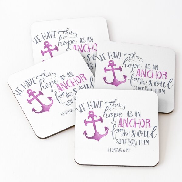 Item preview, Pink/purple Anchor  designed and sold by Sammiamk.