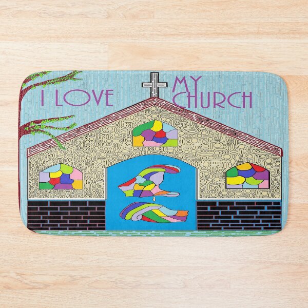 Item preview, ASL I Love my Church designed and sold by EloiseArt.
