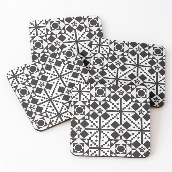 Item preview, Black and White Mosaic  designed and sold by notis.